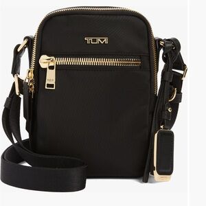 Tumi Persia Black Crossbody Bag - Pre Owned, well loved, with Tags.